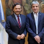 Gustavo Sáenz se reunió con Caputo y pidió más obras para el norte