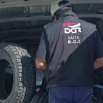 Secuestran 18 neumáticos ilegales sobre la ruta 26