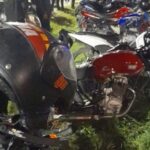 Solo los multaron:17 motociclistas irresponsables corrían picadas en Avenida Banchick